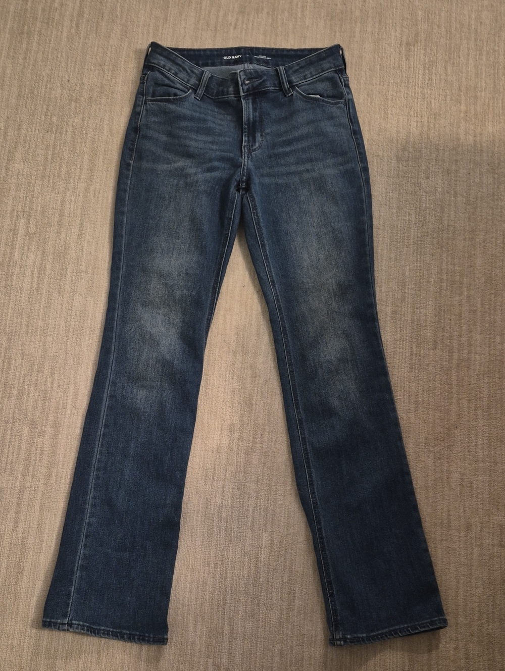 Old Navy Dark Blue Boot Cut Jeans